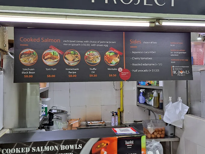 Big Bowls Project menu