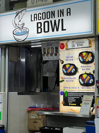 Lagoon In A Bowl menu